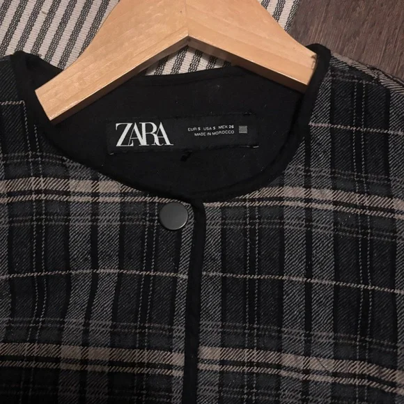 Plaid jacket zara - Picture 4 of 5